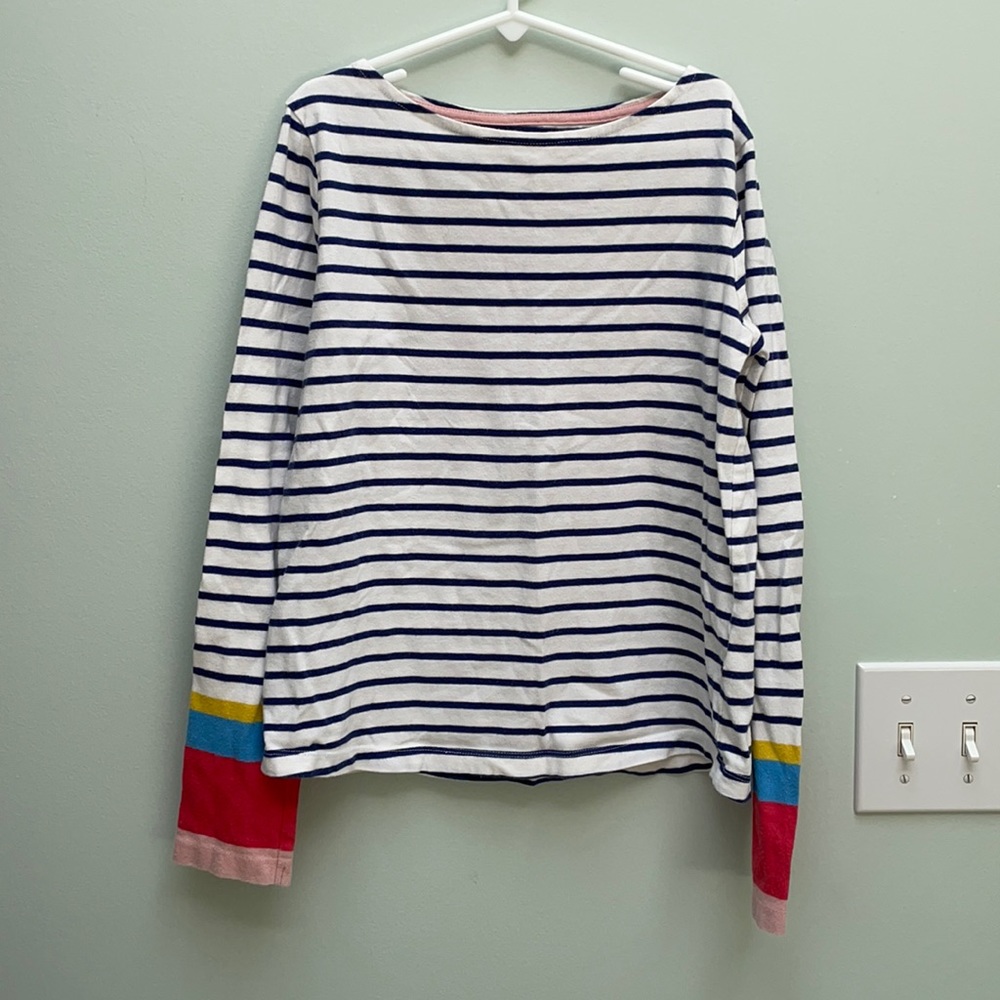 Kids Breton top. Size 11-12y. Johnny B (Boden)